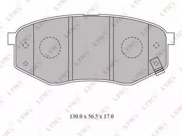 К-т дисков. тормоз. колодок HYUNDAI Sonata 2.0-2.4 624