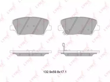 К-т дисков. тормоз. колодок HYUNDAI Elantra 1.6-1. 630