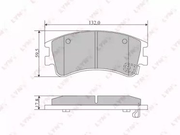 К-т дисков. тормоз. колодок MAZDA 6 2.0-2.3 02-07 112