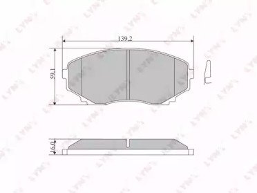 К-т дисков. тормоз. колодок MAZDA MPV I-II 2.5D-3. 113