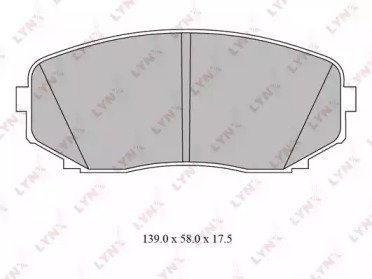 К-т дисков. тормоз. колодок MAZDA CX-7 2.2-2.3T 09 116