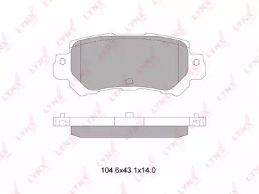 К-т дисков. тормоз. колодок MAZDA CX-5 2.0-2.2D 11 126