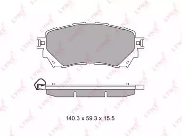 К-т дисков. тормоз. колодок MAZDA 6(GJ) 2.0-2.5 12 130