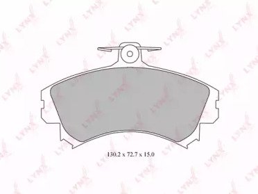 К-т дисков. тормоз. колодок MITSUBISHI Carisma 1.6 526