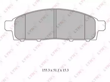 К-т дисков. тормоз. колодок MITSUBISHI L200 2.5D 0 529