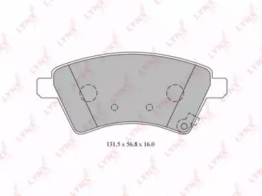 К-т дисков. тормоз. колодок SUZUKI SX4 1.5, 1.6 06 313