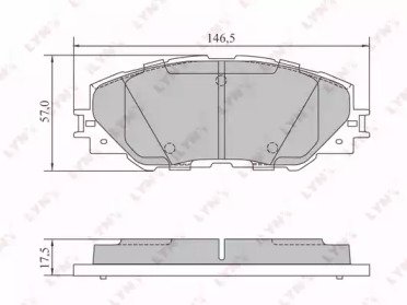 К-т дисков. тормоз. колодок TOYOTA Rav 4 2.0-2.2D  572