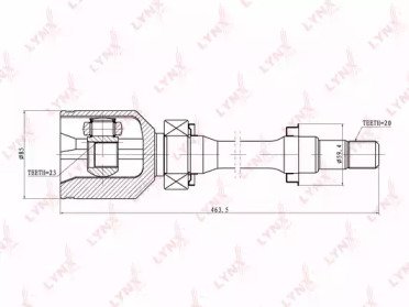 ШРУС TOYOTA Corona 93-96 500