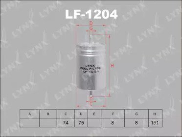 Фильтр топливный MB C180-280(W202) 93-00, CLK200K- 204