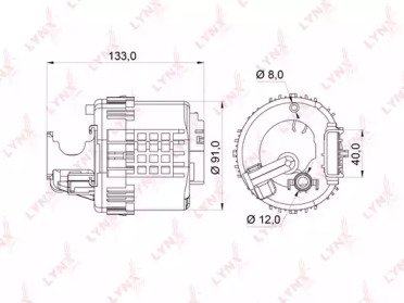 Фильтр топливный MITSUBISHI Outlander I 2.0-2.4 03 64M