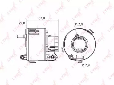 Фильтр топливный HYUNDAI iX35 2.0 10>, Tucson(LM,  61M