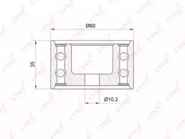 Ролик приводного ремня SUBARU Forester(SF-SH) 2.0- 033