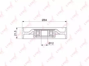 Ролик натяжителя NISSAN Micra(K12) 1.0-1.4 03-10,  052