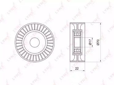 Ролик приводного ремня MB A140-200T(W168, 9) 97-12 015