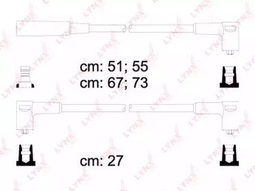 Высоковольтные провода (к-т) LADA 2108-099 1,31,5  609