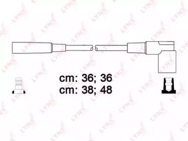 Высоковольтные провода (к-т) CHEVROLET Niva 615