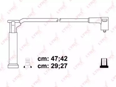 Высоковольтные провода (к-т) FORD Focus 1,4-1,6 98 115