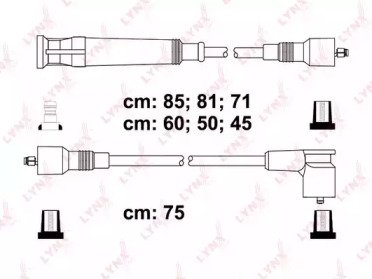 Высоковольтные провода (к-т) BMW 3(E30)5(E34) 404