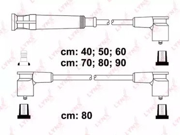 Высоковольтные провода (к-т) BMW 5(E34)7(E32) 409