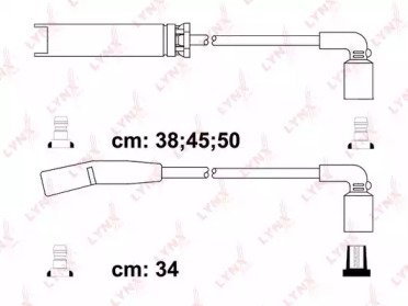 Высоковольтные провода (к-т) DAEWOO Lanos 1.4-1.5  803