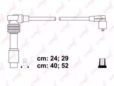 Высоковольтные провода (к-т) CHEVROLET Lacetti 1.8 814