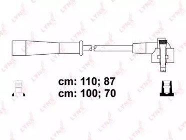 Высоковольтные провода (к-т) FORD EscortFiesta 1.6 005