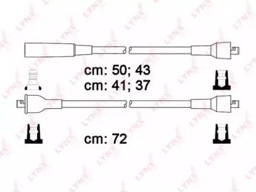 Высоковольтные провода (к-т) LADA Niva 2121-213 606