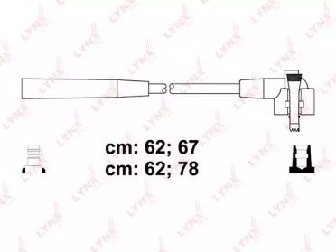 Высоковольтные провода (к-т) FORD EscortFiesta >95 106