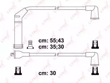 Высоковольтные провода (к-т) HYUNDAI Accent 1,3-1, 513