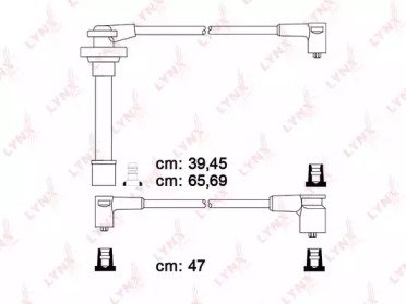 Высоковольтные провода (к-т) NISSAN Almera 1,4-1,6 712