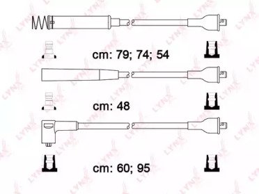 Высоковольтные провода (к-т) OPEL Vectra A(C20NE) 909