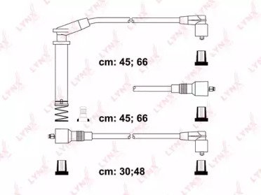 Высоковольтные провода (к-т) OPELVectra A(C20NE) 927