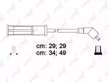 Высоковольтные провода (к-т) RENAULT Clio 1.4-1.6  320