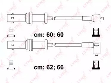 Высоковольтные провода (к-т) SUBARU Forester 2.0 9 106