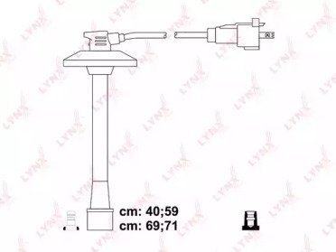 Высоковольтные провода (к-т) TOYOTA Camry 2,2 96-0 543