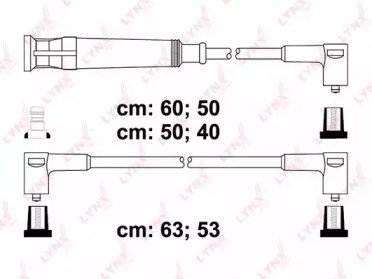 Высоковольтные провода (к-т) BMW 3(E30)5(E34) 806