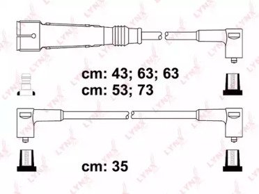 Высоковольтные провода (к-т) AUDI 80100A6 005