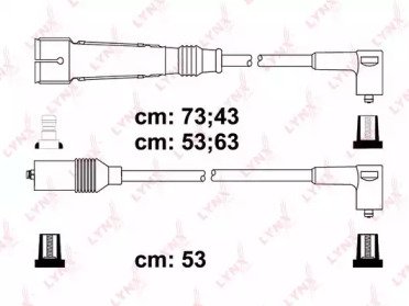 Высоковольтные провода (к-т) VW Golf II 1.8Golf II 023