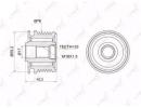 Обгонный шкив генератора LADA Largus 1.6 12>, RENA 009