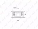 Ролик приводного ремня LADA 2110-12 1.5-1.6 95> 011
