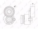 Натяжитель ремня LADA Largus 1.6 16V (-AC), (-PS)  035