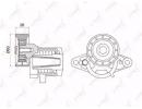 Натяжитель ремня LADA Largus 1.6 12>, RENAULT Loga 037