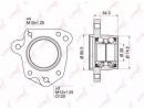 Комплект ступичного подшипника HONDA CR-V 2.0 95-0 013