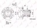 Ступица MAZDA 6(GH) 1.8-2.5 07>, CX-7 2.3-2.5 07>  030