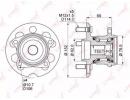 Ступица TOYOTA Rav 4 II 2.0-2.4 4WD 00-05, Avensis 076