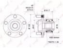 Ступица MAZDA 3(BK) 1.4-2.3 03-05 (с ABS) 200