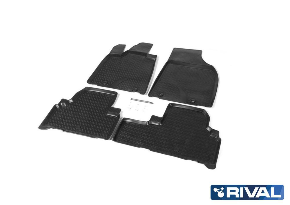 Комплект автомобильных ковриков Lexus RX 2012-2015 01001