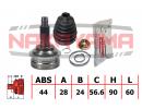 ШРУС наружный MAZDA Xedos 9, FORD Escape 28x24x150x56.6 ABS:44