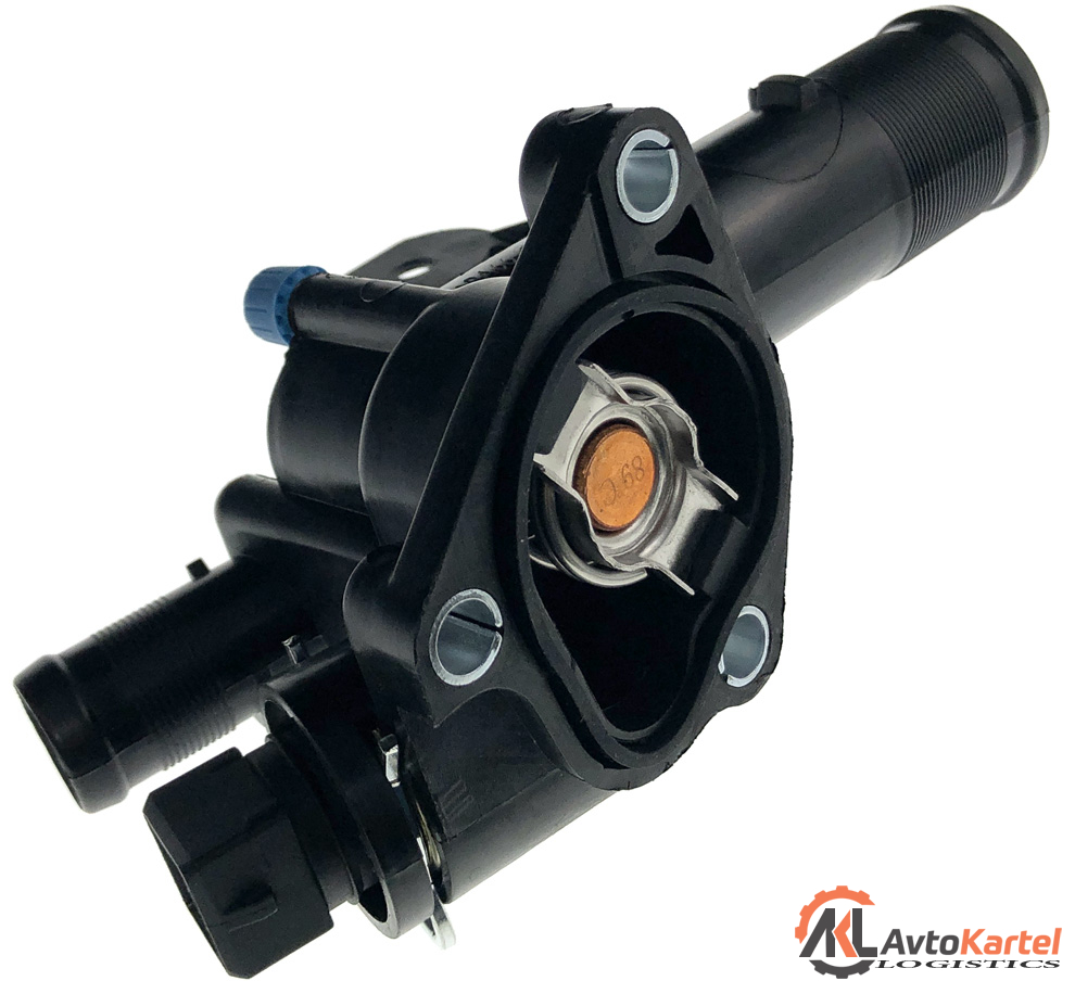 Термостат 89° C в корпусе RENAULT Clio, Espace, Scenic, Kangoo, Laguna, Logan, Twingo, Megane, Modus, Symbol