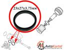 Кольцо уплотнительное маслоохладителя OPEL Astra G, Zafira A, Astra H, Corsa C, Meriva A 1.7TDCI 23х27х3,75мм